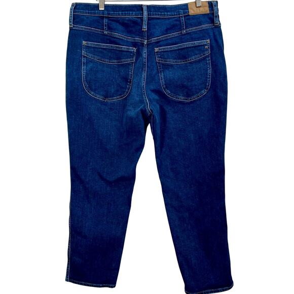 Madewell The Perfect Vintage Jean Women's Size 33 Dark Blue Minimalist Chic - Picture 2 of 12